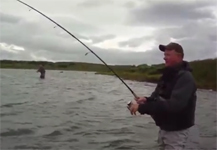 Fishing For Silver Salmon